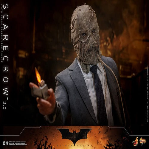 Batman Begins Movie Masterpiece Actionfigur 1/6 Scarecrow 2.0 30 cm
