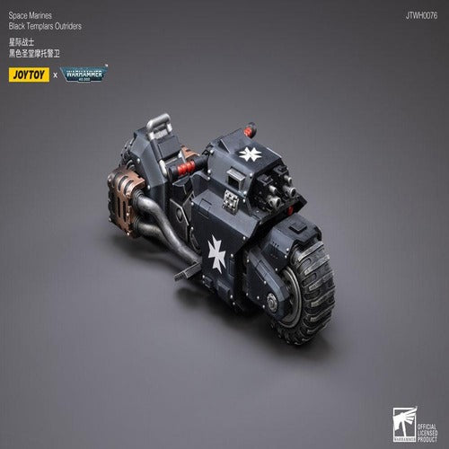 Warhammer 40k véhicule 1/18 Black Templars Outrider Bike 22 cm