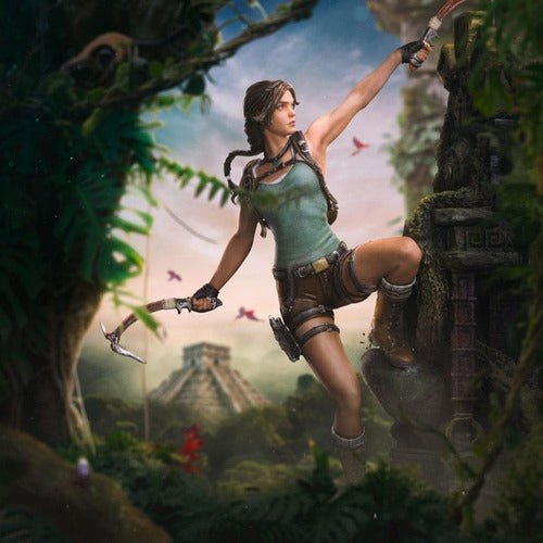 Tomb Raider statuette 1/10 Deluxe Art Scale Lara Croft 36 cm