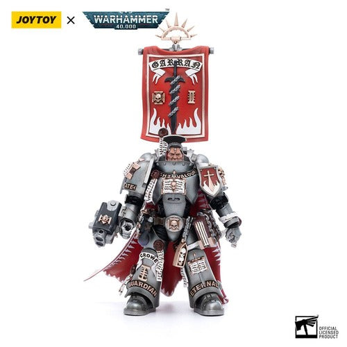 Warhammer 40k figurine 1/18 Grey Knights Castellan Crowe 12 cm
