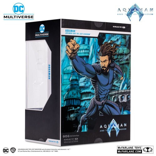 Aquaman et le Royaume perdu figurine Megafig DC Multiverse Aquaman 30 cm
