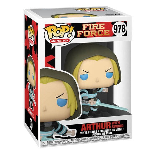 Fire Force Figurine POP! Animation Vinyl Arthur w/Sword 9 cm