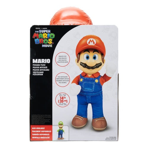 Super Mario Bros. le film peluche Mario 30 cm