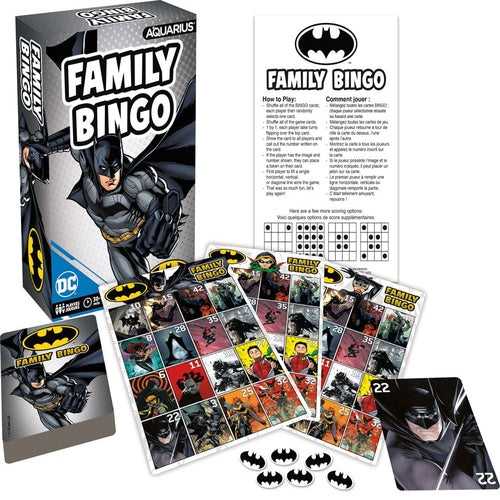 DC Comics jeu de plateau Family Bingo Batman *ANGLAIS*