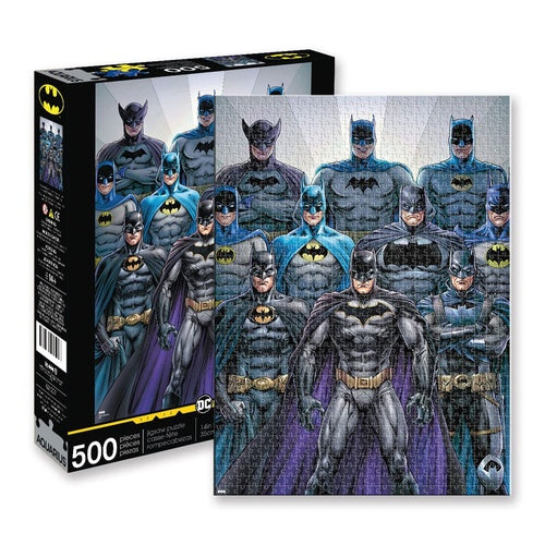 DC Comics puzzle Movie Batman Suits (500 pièces)