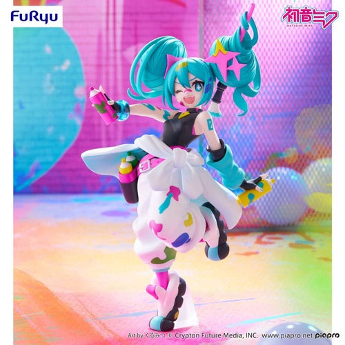 Hatsune Miku statuette PVC Trio-Try-iT Miku Paint Girl 19 cm