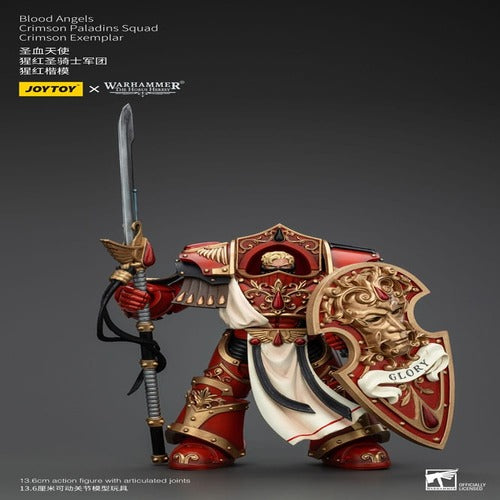 Warhammer The Horus Heresy figurine 1/18 Blood Angels Crimson Paladins Squad Crimson Exemplar 14 cm