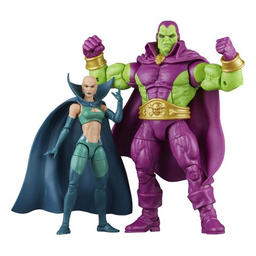 Guardians of the Galaxy Marvel Legends Actionfiguren 2er-Pack Drax the Destroyer & Marvel's Moondragon 15 cm