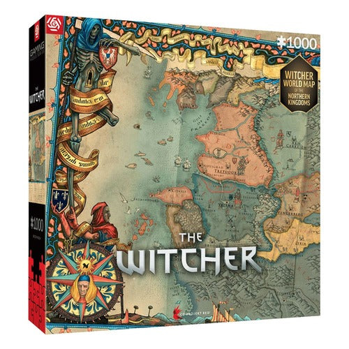 The Witcher 3 puzzle Gaming The Northern Kingdoms (1000 pièces)