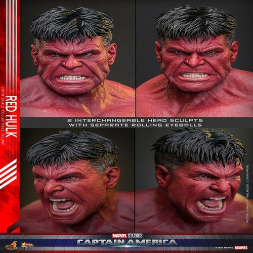 Captain America: Brave New World figurine Movie Masterpiece 1/6 Hulk Red Hulk 47 cm