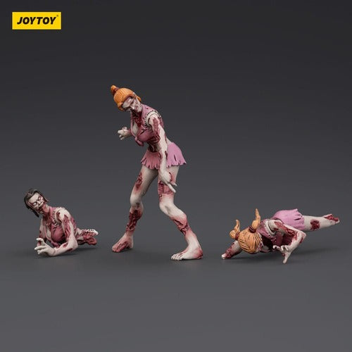 Zombie pack 3 figurines Dark Source Cheer Leaders 8 cm