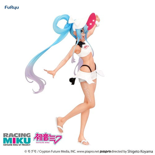 Hatsune Miku GT Project statuette PVC Trio-Try-iT Racing Miku 2024 Summer Holiday Ver. 23 cm