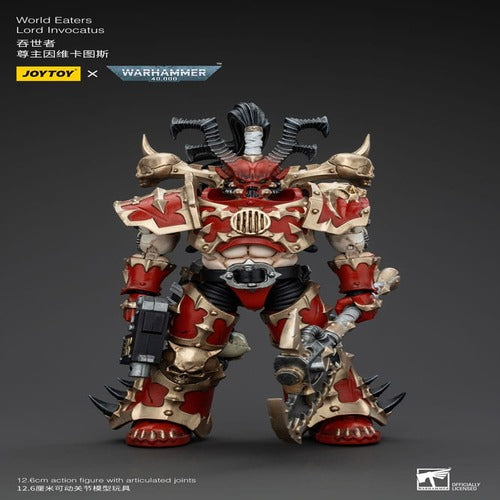 Warhammer 40k figurine 1/18 World Eaters Lord Invocatus 13 cm