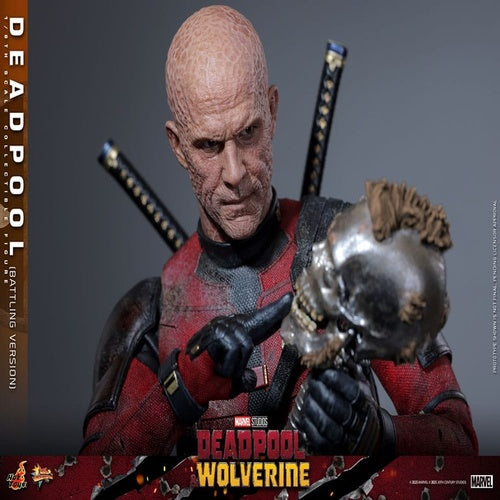 Deadpool & Wolverine Movie Masterpiece Actionfigur 1/6 Deadpool (Battling Version) 31 cm