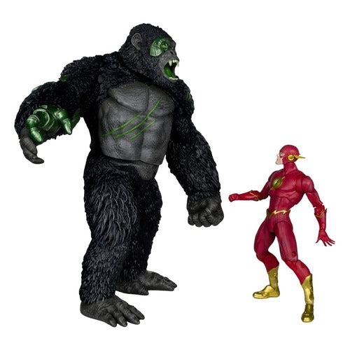 DC Multiverse pack 2 figurines Flash vs. Titano 18 cm