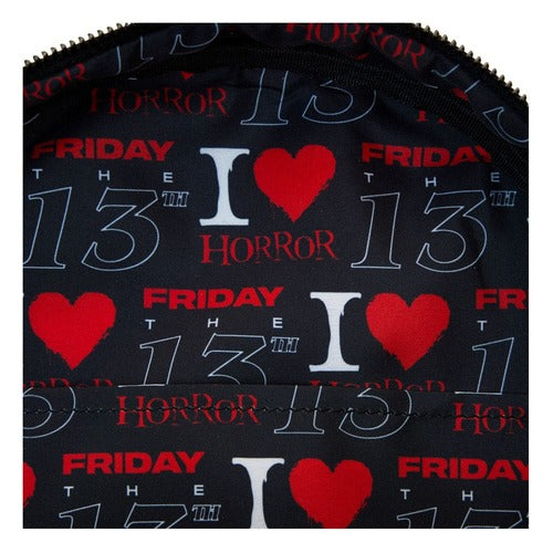 Freitag der 13. by Loungefly Mini Rucksack I Heart Horror