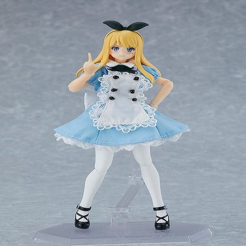 Original Character figurine Figma Female Body (Alice) with Dress and Apron Outfit 13 cm