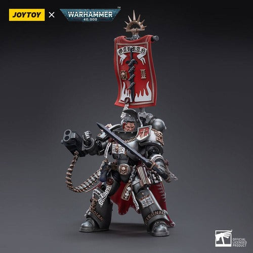 Warhammer 40k figurine 1/18 Grey Knights Castellan Crowe 12 cm