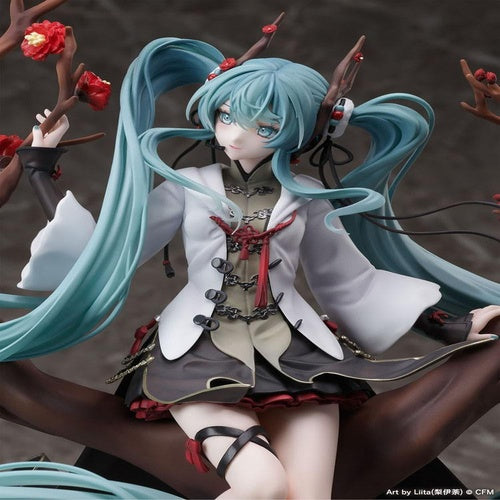 Vocaloid statuette PVC 1/7 Hatsune Miku 2022 Chinese New Year Ver. 30 cm