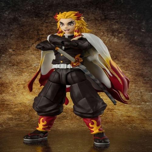 Demon Slayer: Kimetsu no Yaiba figurine S.H.Figuarts Kyojuro Rengoku 15 cm