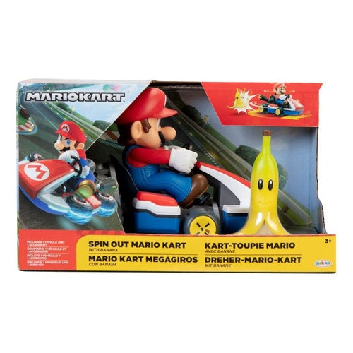Super Mario Kart Fahrzeuge Spin Out Sortiment (6)