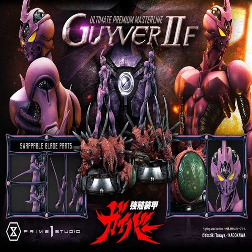 Guyver The Bioboosted Armor Ultimate Premium Masterline statuette Guyver II F(Female) Bonus Version 88 cm