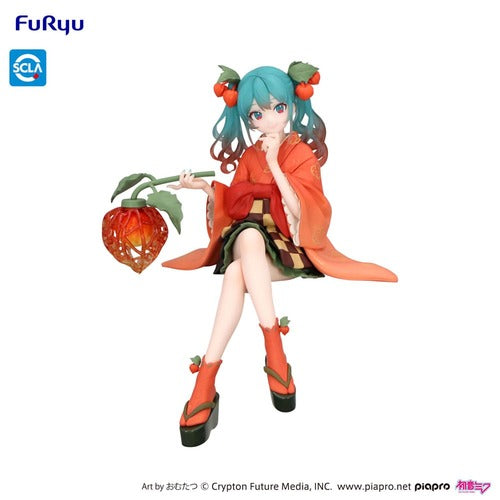 Hatsune Miku statuette PVC Noodle Stopper Flower Fairy Winter Cherry 15 cm