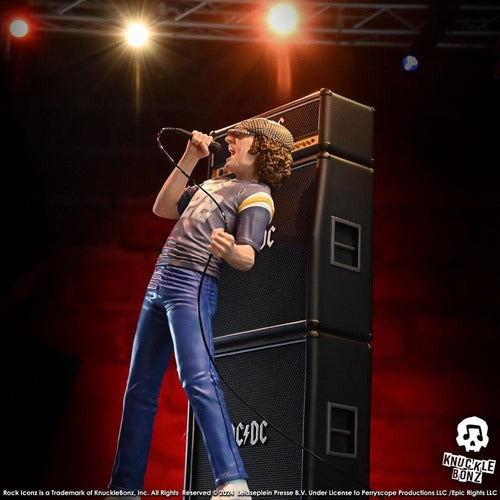 AC/DC statuette Rock Iconz Brian Johnson 23 cm