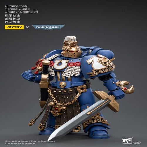 Warhammer 40k figurine 1/18 Ultramarines Honour Guard Chapter Champion 12 cm