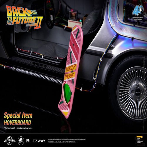 Zurück in die Zukunft II Premium UMS Fahrzeug 1/6 Zeitmaschine Time Machine 74 cm