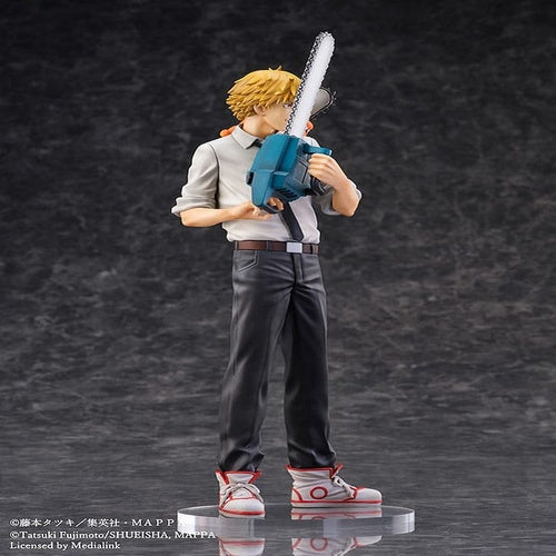 Chainsaw Man statuette S-Fire PVC 1/7 Denji & Pochita 24 cm