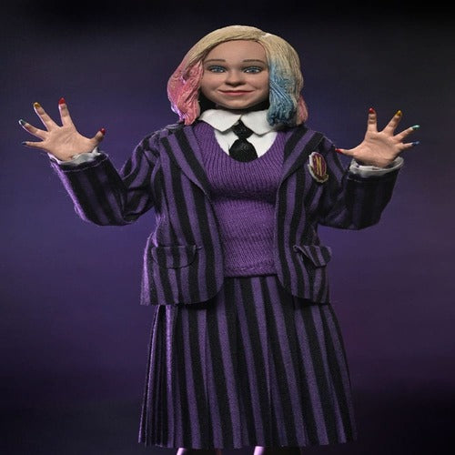 Wednesday Pack de 2 figurines Wednesday Addams (Nevermore Uniform) and Enid 20 cm