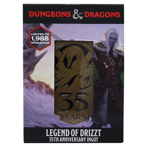 Dungeons & Dragons Metallbarren 35th Anniversary Legend of Drizzt Limited Edition