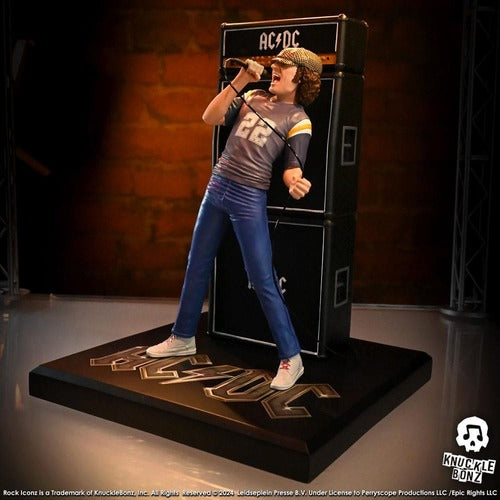 AC/DC statuette Rock Iconz Brian Johnson 23 cm
