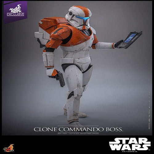 Star Wars: The Clone Wars figurine 1/6 Clone Commando Boss Hot Toys Exclusive 30 cm