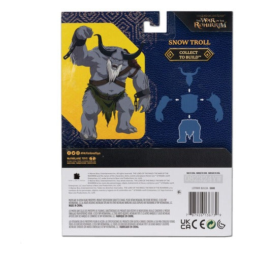 Der Herr der Ringe: Die Schlacht der Rohirrim Build-A Actionfiguren 10 cm (BAF: Snow Troll) Sortiment (4)