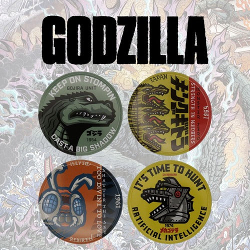 Godzilla Untersetzer 4er-Pack