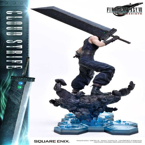 Final Fantasy VII Rebirth statuette 1/4 Cloud Strife 68 cm
