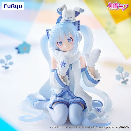 Hatsune Miku statuette PVC Noodle Stopper Snow Miku Sky Town 10th Ver. 10 cm
