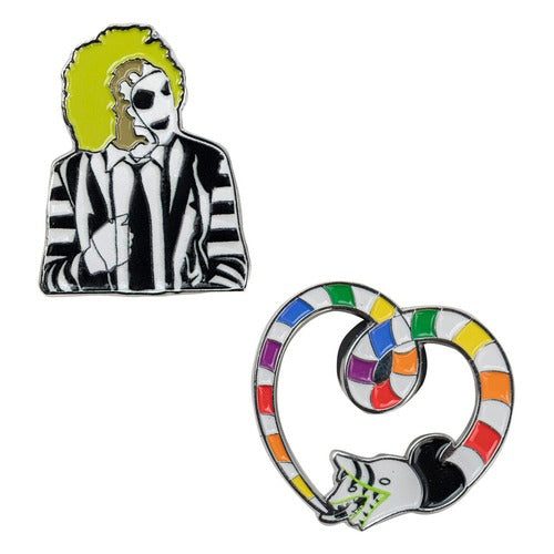 Beetlejuice pack 2 pin's Sandworm