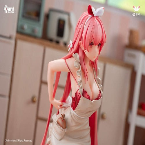 Original Character statuette 1/7 White Rabbit Rosu 16 cm