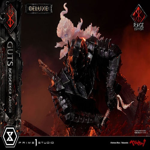 Berserk Statue 1/4 Guts Berserker Armor Rage Edition Deluxe Version 67 cm