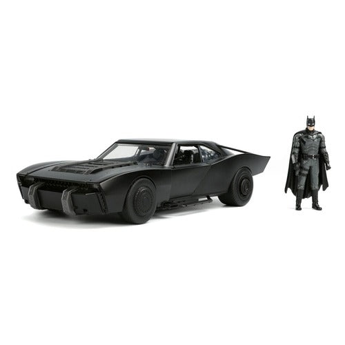 Batman 2022 1/18 Hollywood Rides 2022 Batmobile métal avec figurine
