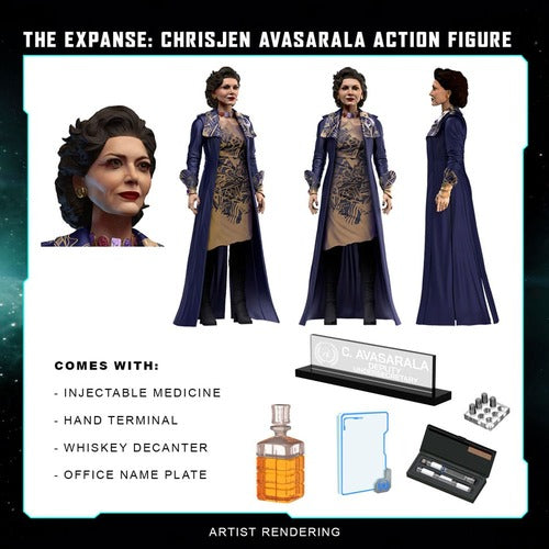 The Expanse figurine Chrisjen Avasarala 20 cm