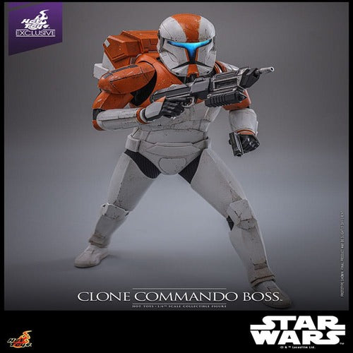 Star Wars: The Clone Wars figurine 1/6 Clone Commando Boss Hot Toys Exclusive 30 cm