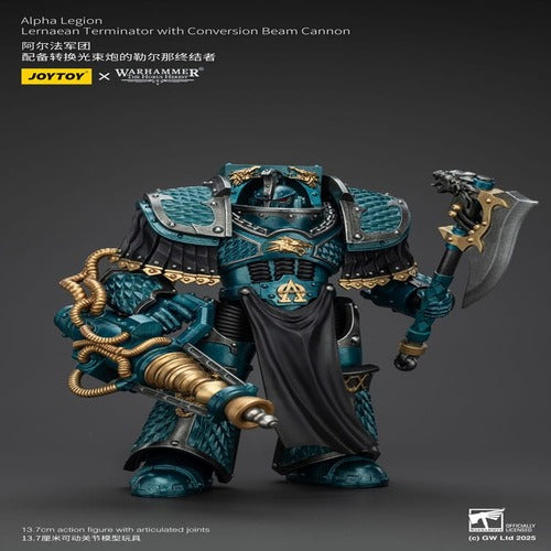 Warhammer The Horus Heresy figurine Alpha Legion Lernaean Terminator with Conversion Beam Cannon 20 cm