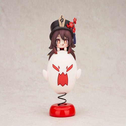Genshin Impact statuette PVC Hu Tao Chibi Chara Yurayura Stand Ver. (re-run) 10 cm