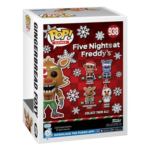 Five Nights at Freddy's Figurine POP! Games Vinyl Holiday Foxy 9 cm