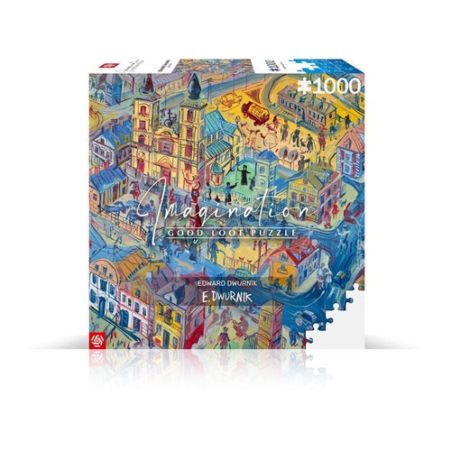 Edward Dwurnik puzzle Imagination Radzymin (1000 pièces)