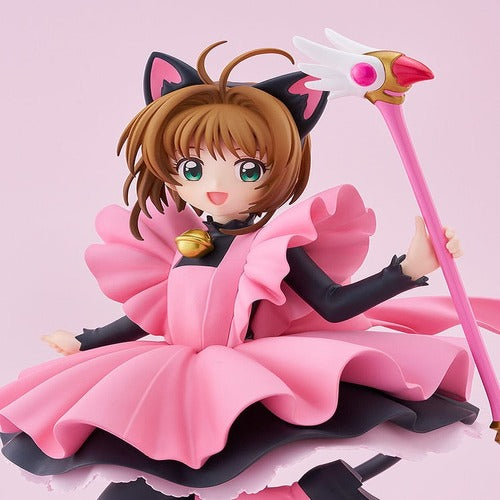 Cardcaptor Sakura statuette PVC Pop Up Parade Sakura Kinomoto: Black Cat Costume Ver. L Size 22 cm
